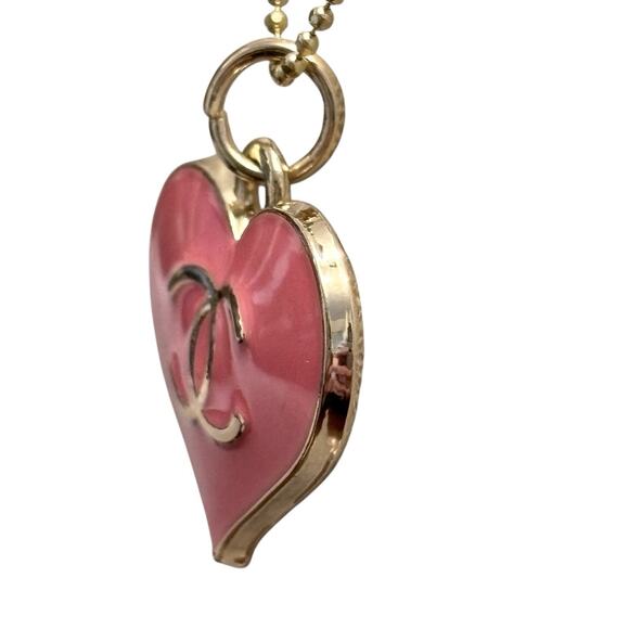 Chanel button vintage charm Necklace Unbranded Gold Plated Sterling Silver Chain - Picture 4 of 9